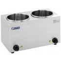 Royal Catering Bain-marie elektrinis sriubos šildytuvas 300W 230V 2 x 3,8L Royal Catering Bain-marie elektrinis sriubos šildytuvas 300W 230V 2 x 3,8L