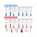 LP Connectors and heat shrink tube set 678el.E6087 LP Connectors and heat shrink tube set 678el.E6087