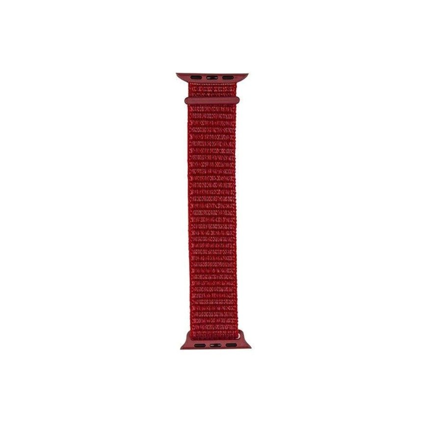 Beline pasek Apple Watch Nylon 42|45|45|49mm czerwony |red – 2