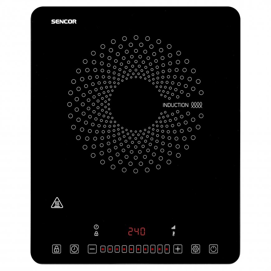 Sencor SCP 3701BK Musta Pöytämalli 29.5 cm Keittoalueinduktioliesi 1 alue(tta) – 2