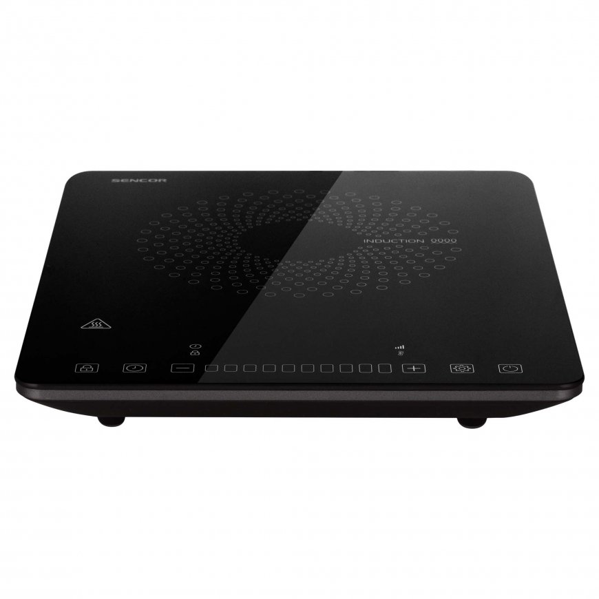 Sencor SCP 3701BK Juoda Stalviršis 29.5 cm Indukcinė viryklė, padalyta į sritis 1 zone(s) – 3