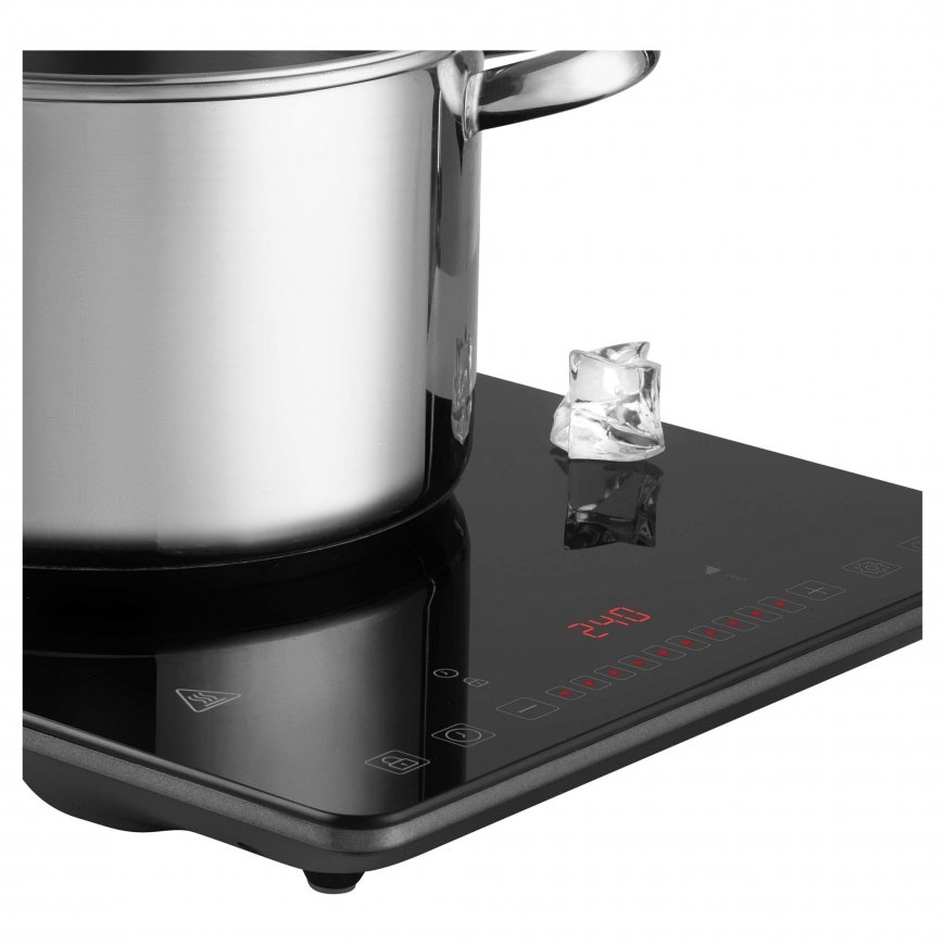Sencor SCP 3701BK Juoda Stalviršis 29.5 cm Indukcinė viryklė, padalyta į sritis 1 zone(s) – 5