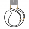 UNIQ Coehl Laurel uniwersalna smycz do telefonu czarny|black UNIQ Coehl Laurel uniwersalna smycz do telefonu czarny|black