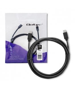 Qoltec 52353 USB-kaabel 3 m USB 3.2 Gen 1 (3.1 Gen 1) USB C Must