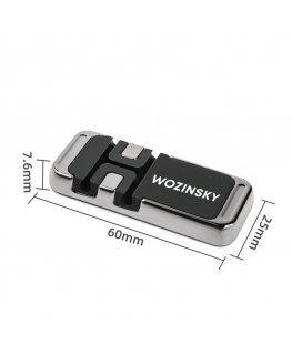Wozinsky Magnetic Phone Holder with Cable Organizer (WMCDO-B1)