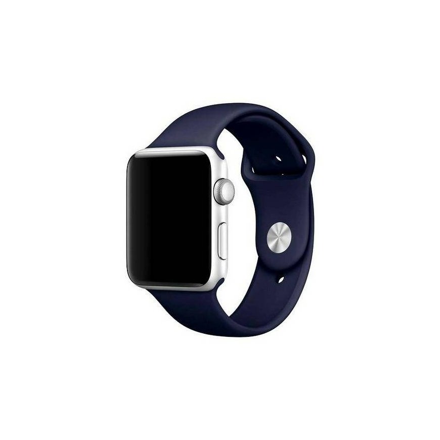 Mercury pasek Silicon Apple Watch 42|44| 45 mm niebieski|navy