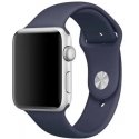 Mercury pasek Silicon Apple Watch 42|44| 45 mm niebieski|navy