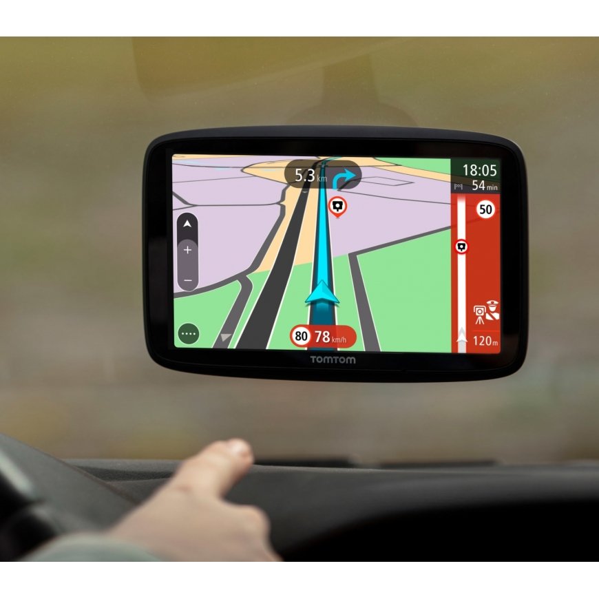 TomTom GO Navigator navigators Rokas/Fiksēta 15,2 cm (6") Skārienjūtīgais ekrāns Melns – 4
