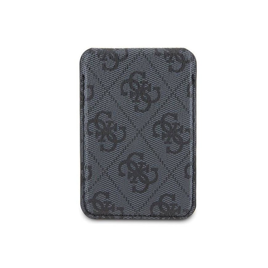 Guess Wallet Card Slot Stand GUWMSHG4SHK czarny|black MagSafe 4G
