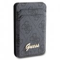 Guess Wallet Card Slot Stand GUWMSHG4SHK czarny|black MagSafe 4G Guess Wallet Card Slot Stand GUWMSHG4SHK czarny|black MagSafe 4G