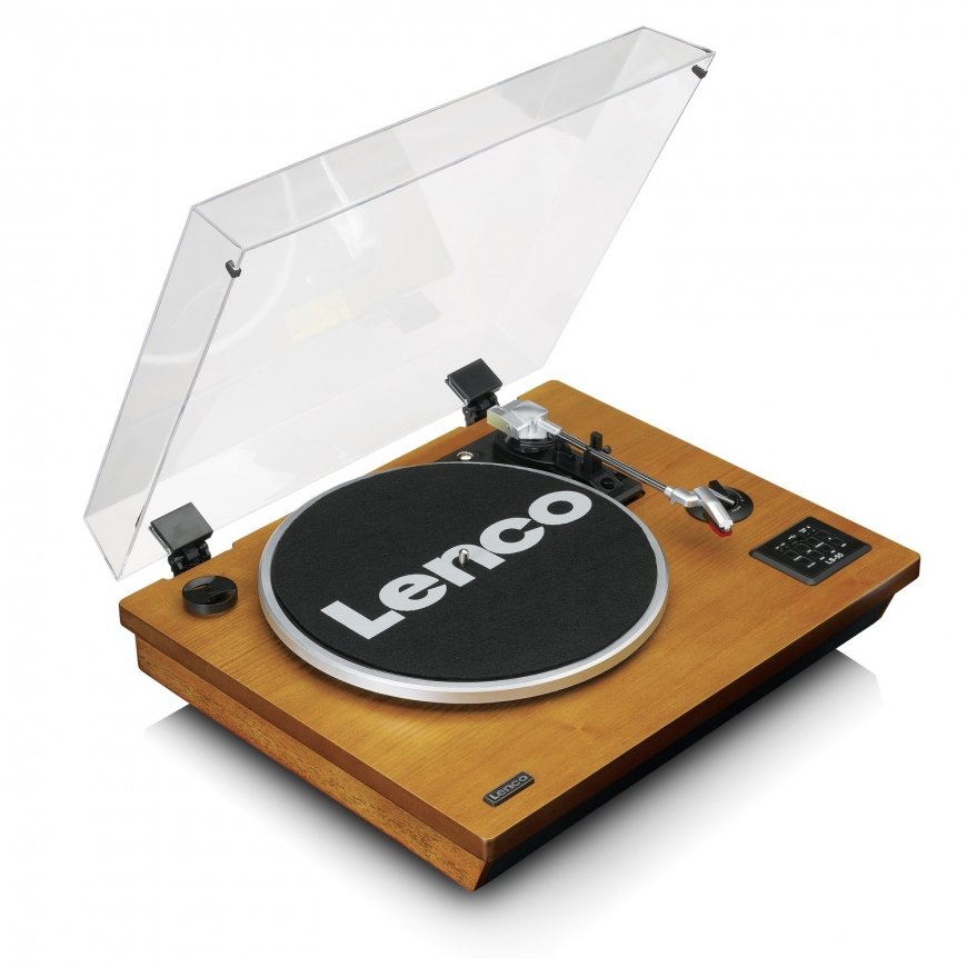 Lenco LS-55WA аудио проигрыватель Аудио проигрыватель с ременным приводом Дерево Полуавтоматический – 3