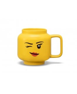 LEGO Dziewczynka (Oczko) Kubek ceramiczny duża głowa