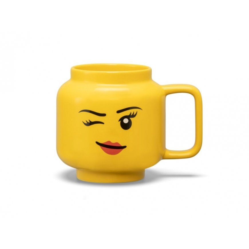 LEGO Dziewczynka (Oczko) Kubek ceramiczny duża głowa