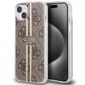Guess GUHCP15MH4PSEGW iPhone 15 Plus | 14 Plus 6.7" brązowy|brow Guess GUHCP15MH4PSEGW iPhone 15 Plus | 14 Plus 6.7" brązowy|brow