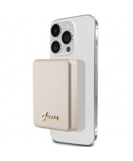 Guess Powerbank indukcyjny 5W GUPBM3ALGSGD 3000mAh złoty|gold Ma