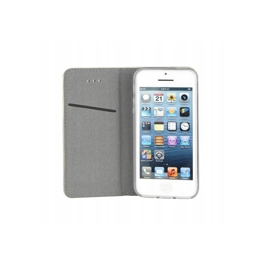 Etui Smart Magnet book Samsung S23 Ultra S918 złoty|gold – 2