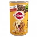 Pedigree 5900951015854 koirien kosteamuona Naudanliha Aikuinen 1,2 kg