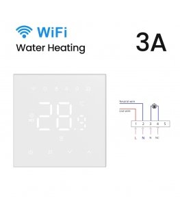Smart thermostat Avatto WT410-BH-3A-W Gas Boiler 3A WiFi