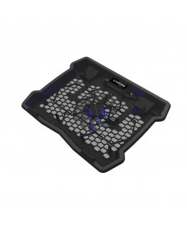 Canyon NS-02 atdzesējošais paliktnis portatīvajiem datoriem 39,6 cm (15.6") 1200 RPM Melns