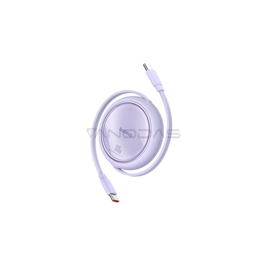 Cable USB-C to USB-C Baseus Free2Draw, PD, 100W, 1m (purple)
