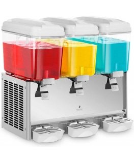 Royal Catering Triple dispenser, juice cooler, 3x 18L