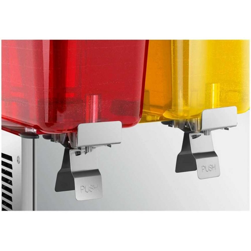 Royal Catering Triple dispenser, juice cooler, 3x 18L – 2