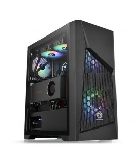 Thermaltake Commander G32 TG ARGB Midi Tower Черный