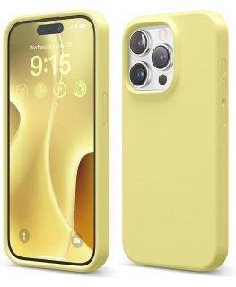 Fusion Softy protect silicone case for Apple iPhone 14 yellow