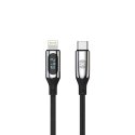 Forever LCD cable USB-C - Lightning 1,0 m 27W black Forever LCD cable USB-C - Lightning 1,0 m 27W black