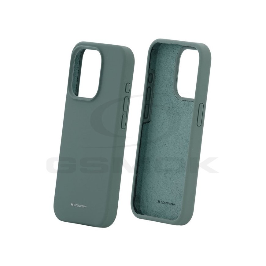 Mercury Silicone iPhone 15 Pro 6,1" zielony |green