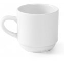 OPTIMA hotel coffee cup, white porcelain, 90 ml, set of 12 pcs. - Hendi 770900
