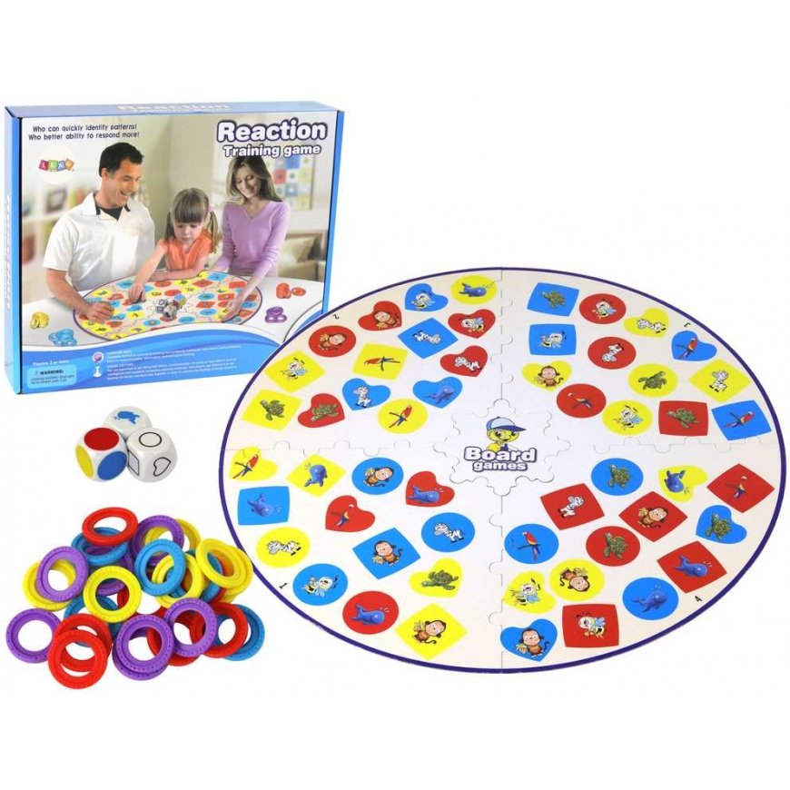 Lean A logical board game for reflexes and perception