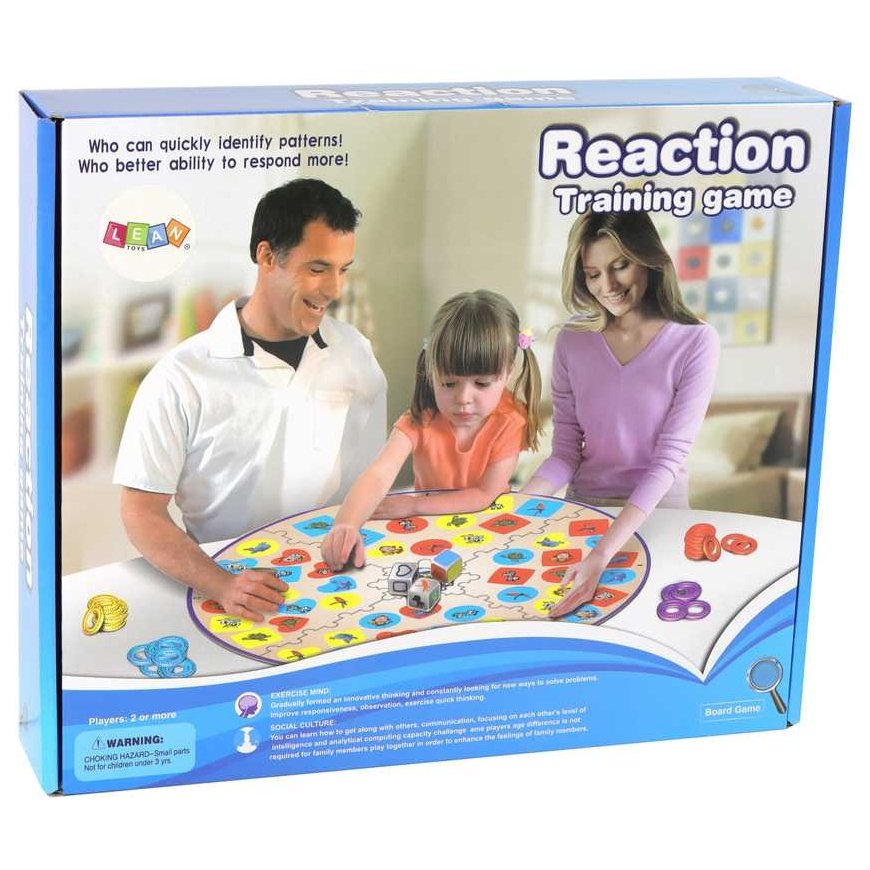 Lean A logical board game for reflexes and perception – 4