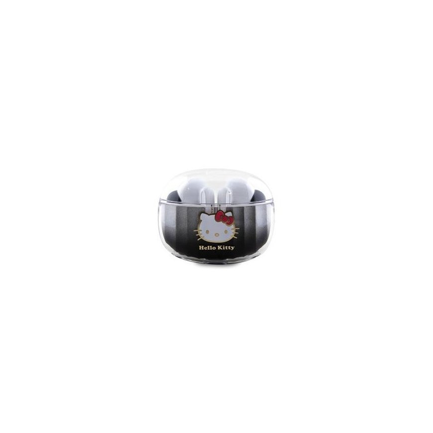 Hello Kitty True Wireless Kitty Head Logo Stereo Earphones Black – 2