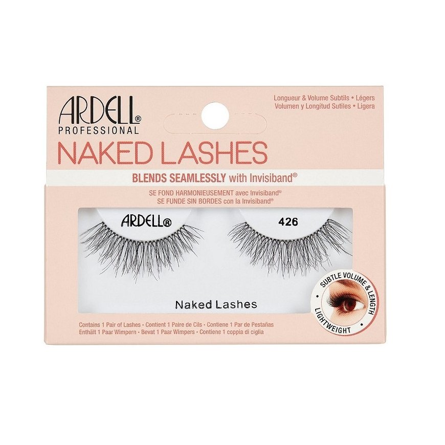 ARDELL Naked 426 1 Para Sztucznych Rzęs na Pasku czarny