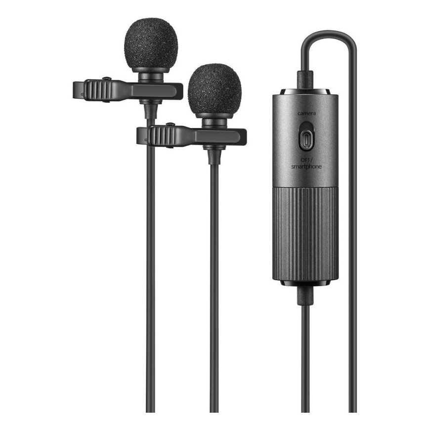 Godox LMD-40C Dual podwójny mikrofon krawatowy