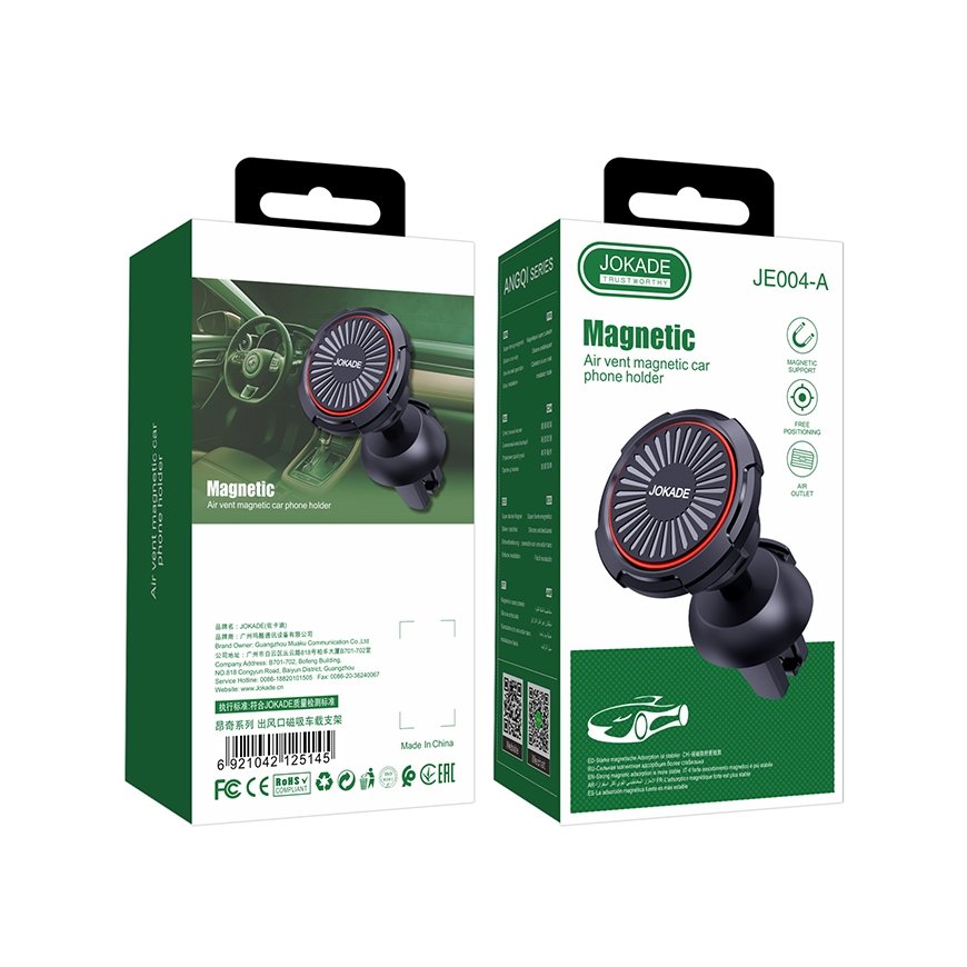 Jokade JE004-A universal car holder with magnet black – 2
