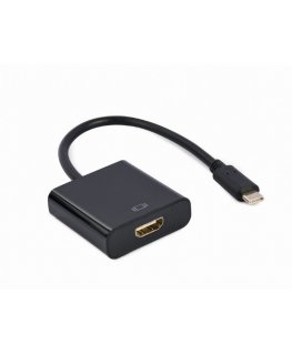 Gembird A-CM-HDMIF-03 USB графический адаптер 3840 x 2160 пикселей Черный