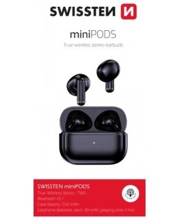 Swissten TWS Mini Pods Bluetooth 5.1 Stereo Austiņas ar Mikrofon