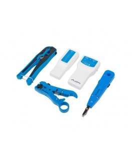 Lanberg NT-0302 kaablitangid Tööriistakomplekt Mitmevärviline