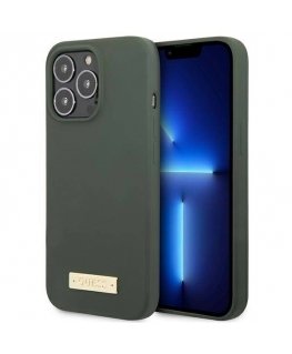 Guess GUHMP13LSPLA iPhone 13 Pro | 13 6,1" zielony|khaki hard ca