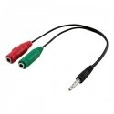 Savio Audio Adapter CLS-13 | 3.5mm| Black Savio Audio Adapter CLS-13 | 3.5mm| Black