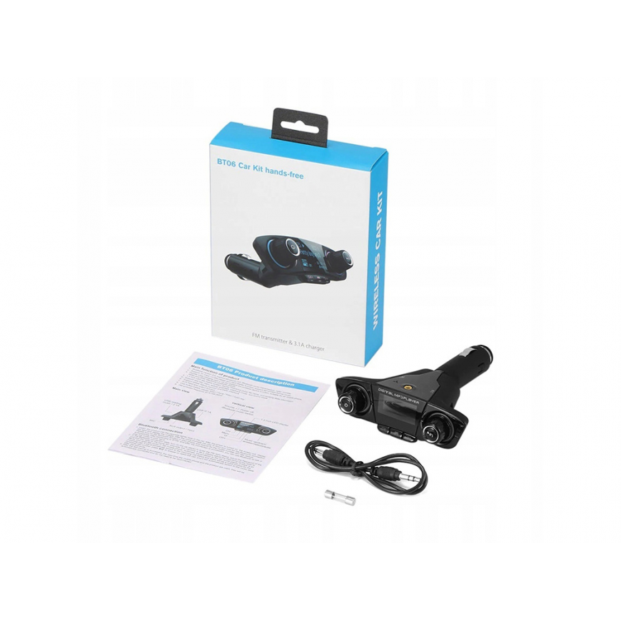 Goodbuy UFO car fm transmitter 2.1A | usb flash | sd | bluetooth