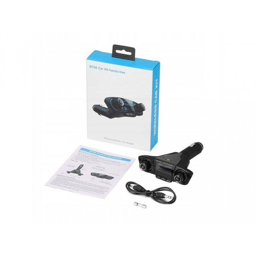 Goodbuy UFO car fm transmitter 2.1A | usb flash | sd | bluetooth – 2
