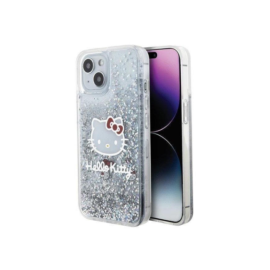 Hello Kitty HKHCP14SLIKHET iPhone 14 6.1" srebrny|silver hardcas – 2