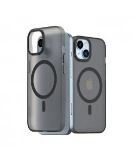 Araree etui Aero Frame iPhone 15 6.1" przeźroczysty-czarny|clear