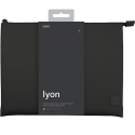 Case Uniq Lyon laptop sleeve 16" case - black Waterproof RPET Case Uniq Lyon laptop sleeve 16" case - black Waterproof RPET