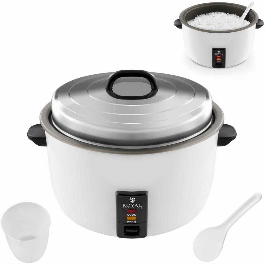 Royal Catering Elektrinis puodo prietaisas ryžiams virti 230V 2950W galia. 23 m