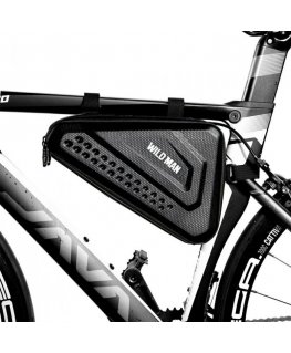 Etui|sakwa na ramę roweru WILDMAN ES19 uchwyt rowerowy czarna|bl
