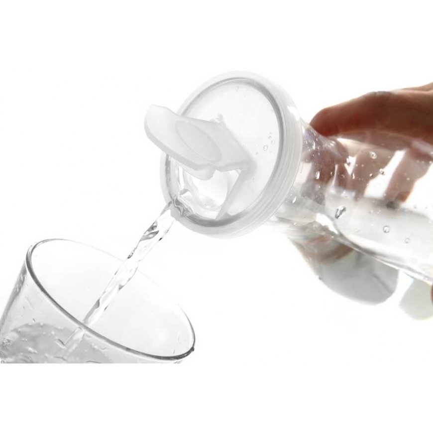 Beverage carafe jug with lid and dispenser 1L - Hendi 425763